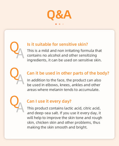 Gel exfoliant Orange dissolvant de taches morts éclaircir Peeling 50g réparation douce gommage blanchir hydratant soin de la peau coréen by Sirius Flow