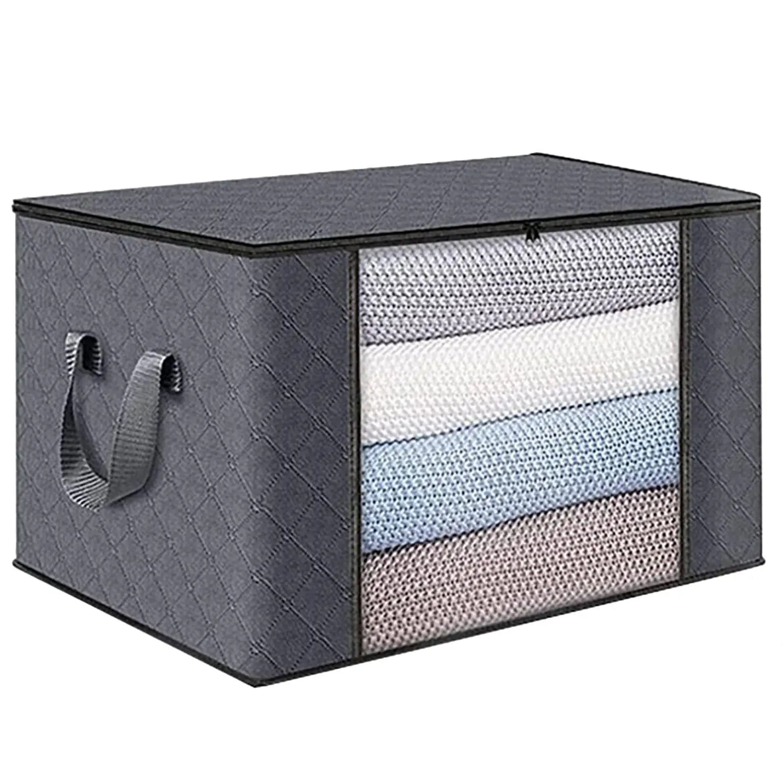 Conteneurs de rangement pliables sous le lit, avec fenêtre transparente, organisateurs de jouets sous le lit et sacs de rangement pour vêtements, bacs de rangement pour placard by Sirius Flow