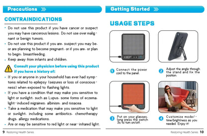 Astarexin – panneau de thérapie à la lumière rouge, dispositif LED Anti-inflammatoire pour le visage, soins de la peau, lampe 660nm850nm pour soulager la douleur Anti-âge by Sirius Flow