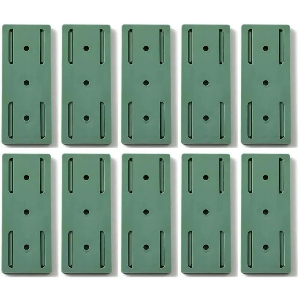 douze blocs de mousse florale rectangulaires verts pour composition florale