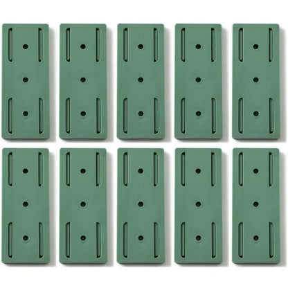 douze blocs de mousse florale rectangulaires verts pour composition florale