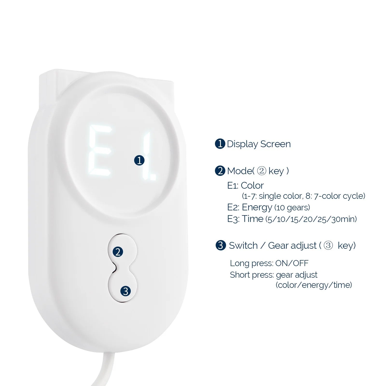 Foreverlily visage cou Silicone masque LED 7 couleurs lumière LED photonique thérapie 3D Flexible masque de beauté du visage peau éclaircir soins de la peau by Sirius Flow