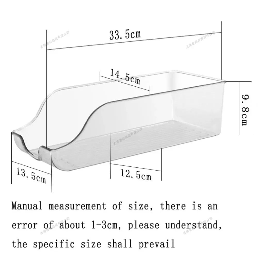 Boîtes de rangement de cuisine 1 pièce, boîtes de stockage de Soda, réfrigérateur congélateur, distributeurs de stockage, conteneur organisateur d'accessoires de cuisine by Sirius Flow