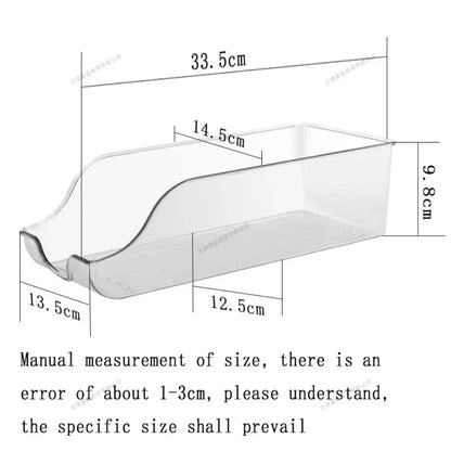 Boîtes de rangement de cuisine 1 pièce, boîtes de stockage de Soda, réfrigérateur congélateur, distributeurs de stockage, conteneur organisateur d'accessoires de cuisine by Sirius Flow