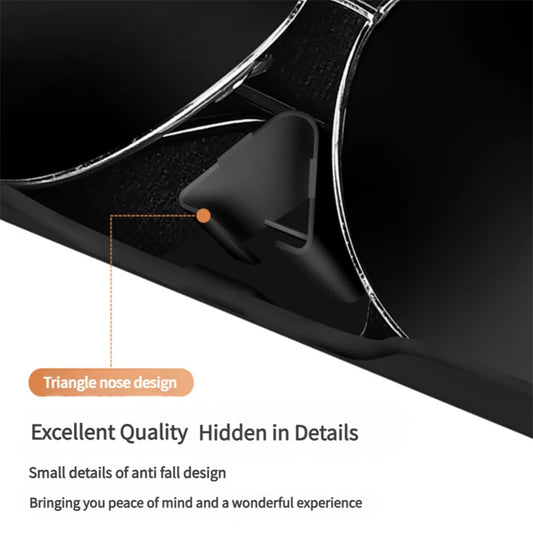 Etui À Lunettes Pour Visière Voiture ABS Haut De Gamme Flocage Intérieur Doux Anti Rayures Pour Conducteurs - Sirius Flow 