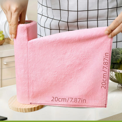 1 Rouleau De 20 Chiffons Microfibre Réutilisables Pour Cuisine Multi Surfaces - Sirius Flow 