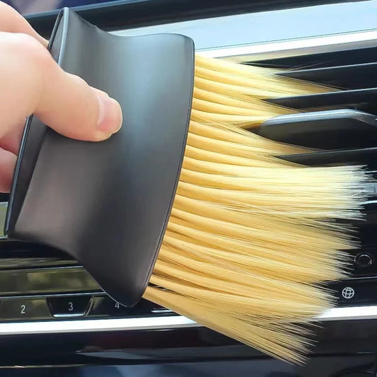 Brosse Douce Anti Poussière Pour Balayage Intérieur Voiture Sorties Air Nettoyage Sans Rayures - Sirius Flow 