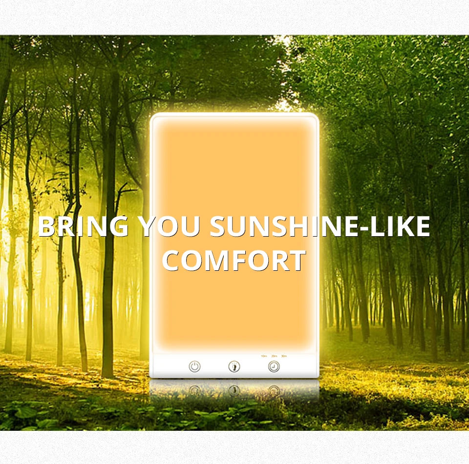 Lampe de thérapie à la lumière triste 5V, traitement des troubles affactifs saisonniers, photothérapie bionique, dépression de la lumière du soleil, lampe Anti-fatigue by Sirius Flow