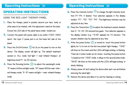 Astarexin – panneau de thérapie à la lumière rouge, dispositif LED Anti-inflammatoire pour le visage, soins de la peau, lampe 660nm850nm pour soulager la douleur Anti-âge by Sirius Flow