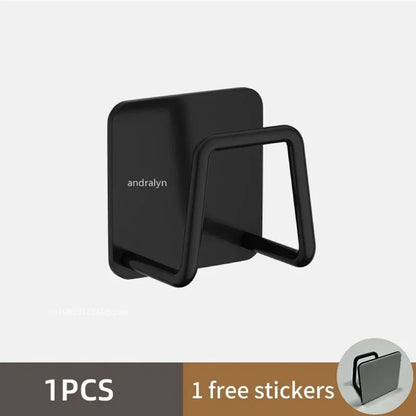 Porte-éponges d'évier de cuisine en acier inoxydable, égouttoir auto-adhésif, support de séchage, crochets muraux de cuisine, organisateur de rangement d'accessoires by Sirius Flow