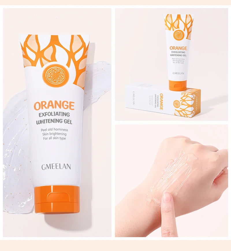 Gel exfoliant Orange dissolvant de taches morts éclaircir Peeling 50g réparation douce gommage blanchir hydratant soin de la peau coréen by Sirius Flow
