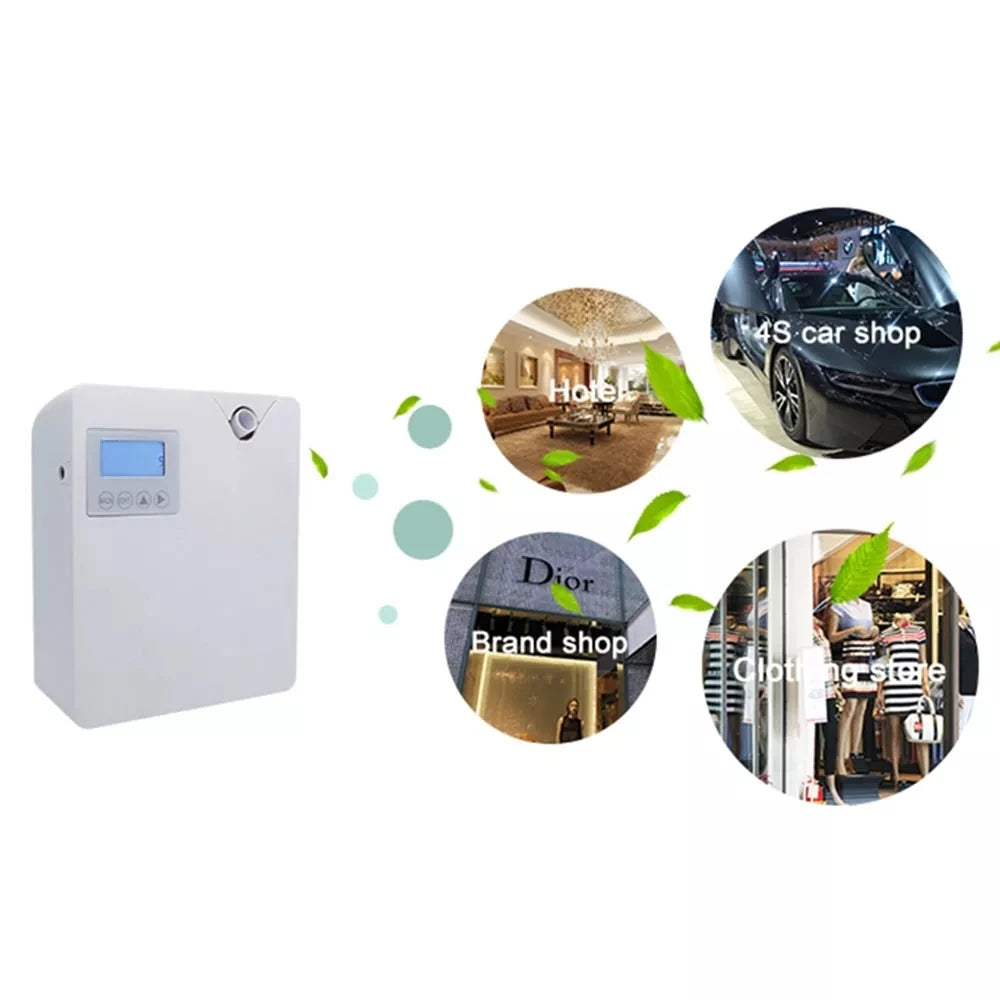 Diffuseur d'arôme pour désodorisant domestique, pulvérisateur d'aromathérapie, dispositif de parfum d'hôtel, Machine de parfum de pièce intelligente, contrôle par application by Sirius Flow