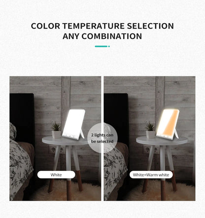 Lampe de thérapie à la lumière triste 5V, traitement des troubles affactifs saisonniers, photothérapie bionique, dépression de la lumière du soleil, lampe Anti-fatigue by Sirius Flow