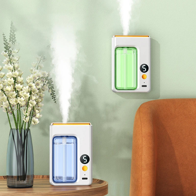 Diffuseur automatique de parfum de voiture d'aromathérapie, avec affichage, humidificateur d'huile essentielle, désodorisation de salle de bains, désodorisant au jasmin by Sirius Flow