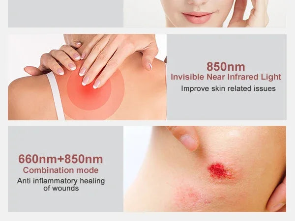 Astarexin – panneau de thérapie à la lumière rouge, dispositif LED Anti-inflammatoire pour le visage, soins de la peau, lampe 660nm850nm pour soulager la douleur Anti-âge by Sirius Flow