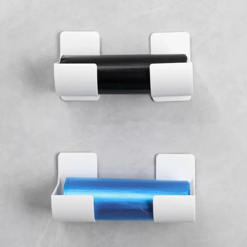 Porte-sac poubelle mural, 2/6 pièces, boîte de rangement de sacs poubelles, organisateur de sacs en plastique, conteneur de Film distributeur pour étagère de cuisine by Sirius Flow