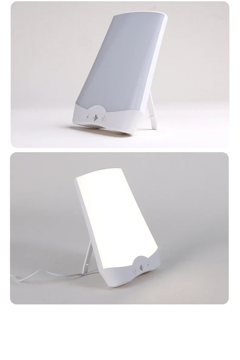 Lampe de photothérapie à LED pour trouble affectif à la lumière du jour bionique, veilleuse de thérapie fatiguée sans liste, gradation en continu, lampe d'instituts, SAD by Sirius Flow