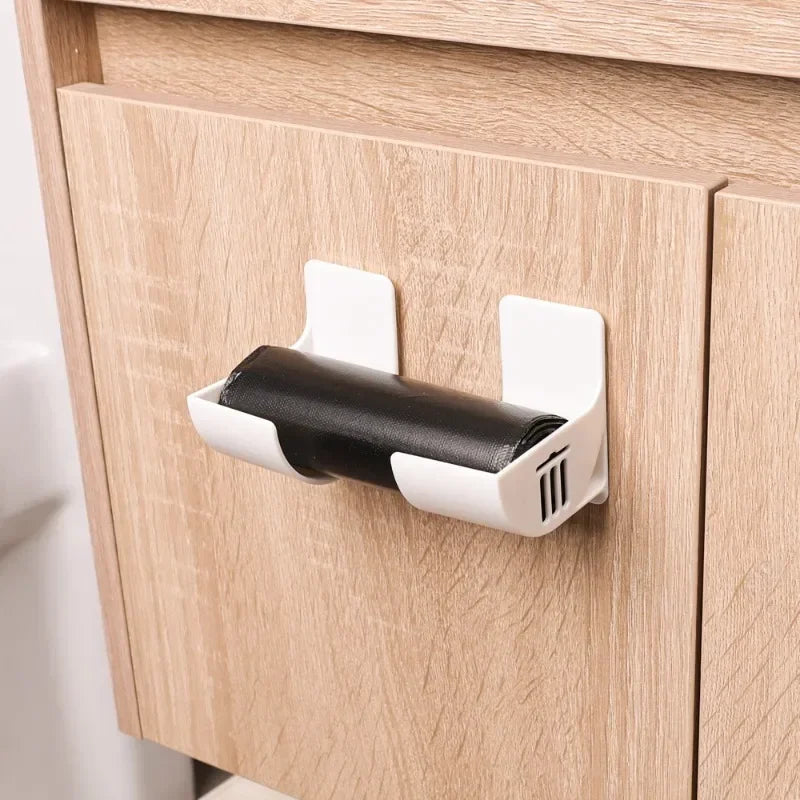 Porte-sac poubelle mural, 2/6 pièces, boîte de rangement de sacs poubelles, organisateur de sacs en plastique, conteneur de Film distributeur pour étagère de cuisine by Sirius Flow