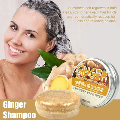 Shampoing Au Gingembre Polygonum En Barre Pour Cheveux Soins Capillaires - Sirius Flow 