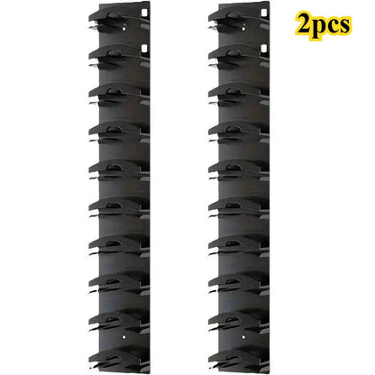 Porte-casquette mural à 10 grilles, porte-chapeau, casquette de Baseball, porte-serviettes, cintre de placard, organisateur de rangement, accessoires gain de place by Sirius Flow